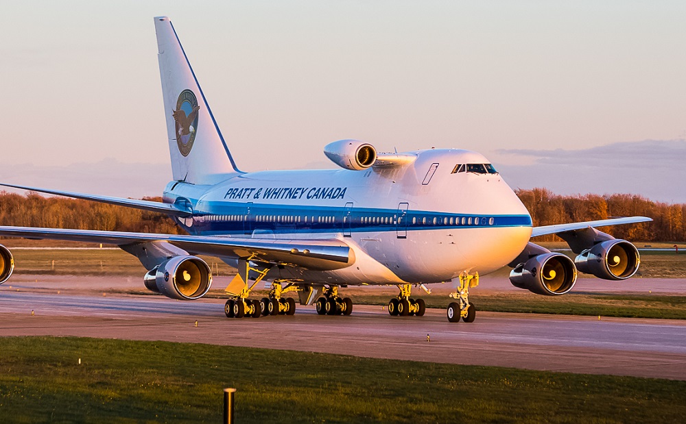 La historia del mutante canadiense, el Boeing 747SP de Pratt & Whitney