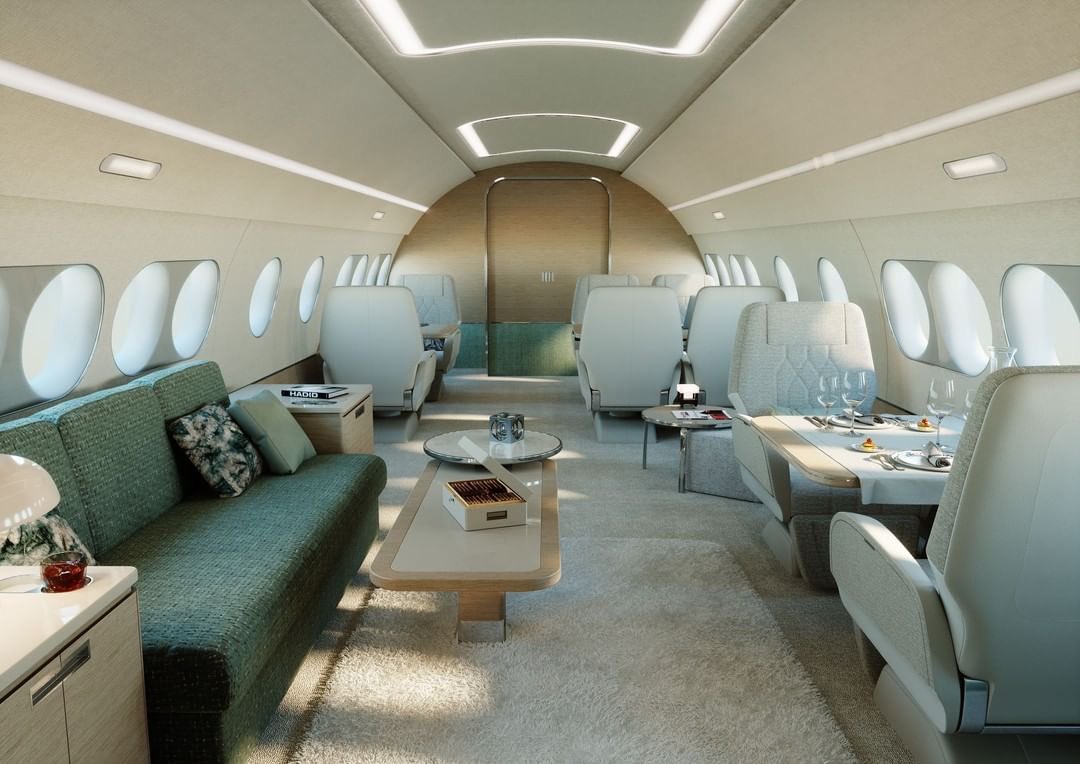 Airbus y Comlux presentaron el nuevo diseño de cabina del ACJ TwoTwenty