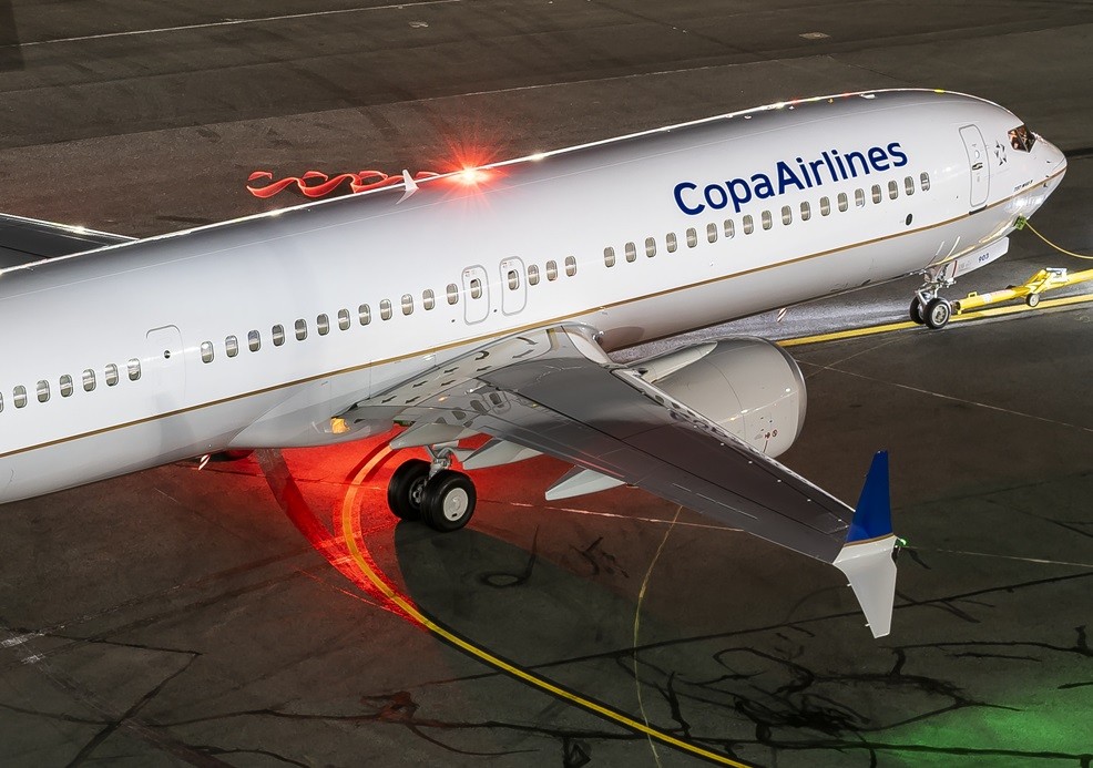 Copa Airlines Llegando A Ezeiza Con Un Boeing 737 Max