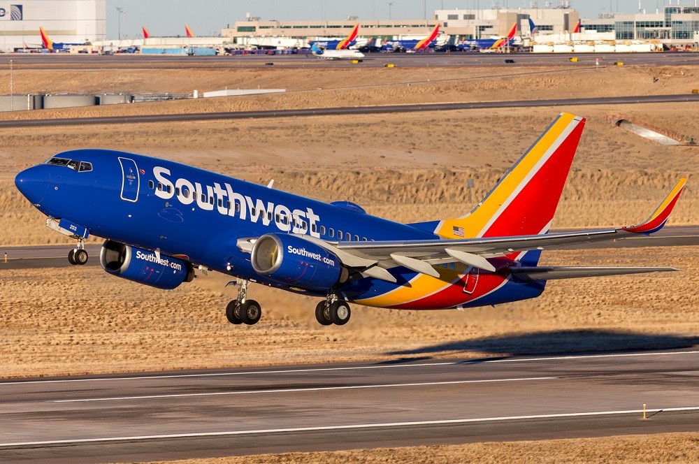 Southwest Airlines ordena 100 aviones Boeing 737 MAX y más de 155 opciones