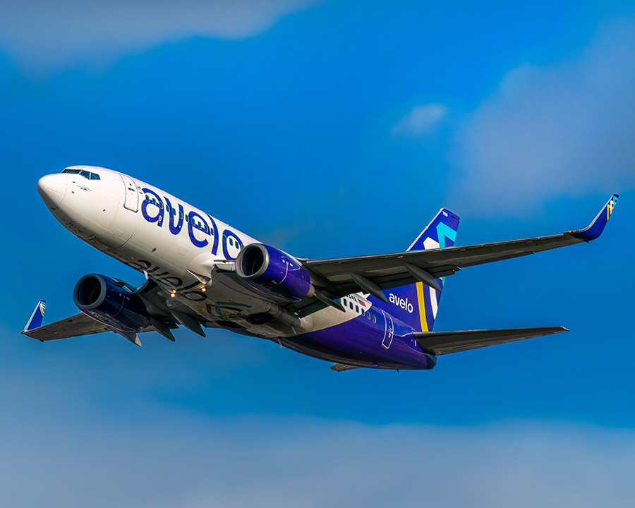 Desde El Patio invitado al vuelo inaugural de Avelo Airlines a Raleigh